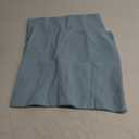 MIULEE Pack of 2 Decorative Outdoor Solid Waterproof Throw Pillow Covers Faux Linen Garden Farmhouse Coastal Cushion Cases for Summer Patio Tent Balcony Couch Sofa 18x18 Inch Blue Gray