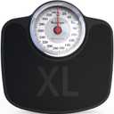 Adamson A27 Oversize Scales for Body Weight - Up to 350 lb - New - Anti-Skid Rubber Surface Extra Large Numbers - High Precision Bathroom Scale Analog - Durable with 20-Year Assurance
