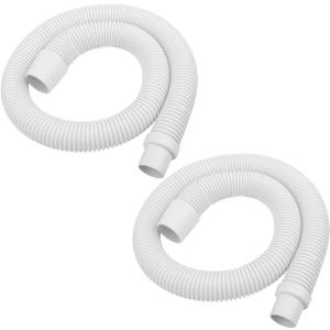 Two Pack 48" Universal Pool Vacuum Hose, Premium Replacement Suction Hose for Kreepy Krauly, Baracuda G3/G4, Hayward Navigator, Pool Vac Ultra & AquaBug