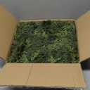 Thick & Lush Faux Cedar Greenery, Made with TPE Material for a Realistic Look, Artificial Pine Garland for Mantel, Fireplace, Staircase (Christmas Cedar Garland, 6ft)