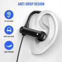 USB C Headphones Over Ear Hooks for iPhone 17 Air 16 15 Pro Max Plus, Wrap Around Ear Buds with Loops Mic Type C Earphones Running Sport Wired Earbuds for Samsung S26 S25 S24 Ultra S23 S22/Pixel 10 9