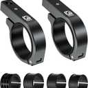 BRCOVAN Light Bar Mounts 2PCS, Aluminum Alloy Off-Road LED Light Mounting Bracket, Fit for Round Rails / Roll Cage Bars 1.5" 1.75'' 1.85" 2'' 2.1" in Diameter, for Motorcycle ATV UTV Car Boat Truck