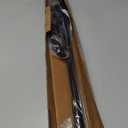 Ivilon Drapery Window Curtain Rod - End Cap Style Design 1 Inch Pole. 48 to 86 Inch Color Black