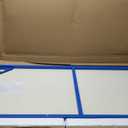 Flash Furniture Wren Adjustable Classroom Activity Table for School and Home, Plastic Activity Table for Kids, 23.625" W x 47.25" L, Gray/Blue