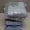 SEISSO Bath Towels,Extra Absorbent & Quick Drying Towels for Bathroom,Fibre Large Bath Towel,Super Soft Multipurpose Use for Fitness,Spa,Sports Towels,Yoga Towel (Light Blue, 2 Piece Bath Sheet)