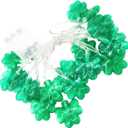 Battery Operated String Lights Led St Patrick's Day Decor 20 Lights Shape Garden Wall Tree Lighting
