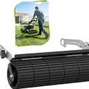 Lawn Striping Kit for EGO 21-Inch & RYOBI Walk-Behind Lawn Mowers: D-Ring Quick Mount Lawn Striper with 17" Roller - Tool-Free Installation for Professional Lawn Stripes in Backyard & Garden