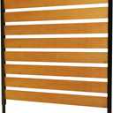 Privacy Fence Panels Screen - Air Conditioner Trash Can Screen Wood Metal for AC Unite Garbage Bin Pool Equipment Enclosure Garden Yard Decorative Outdoor (44X44 Horizontal)