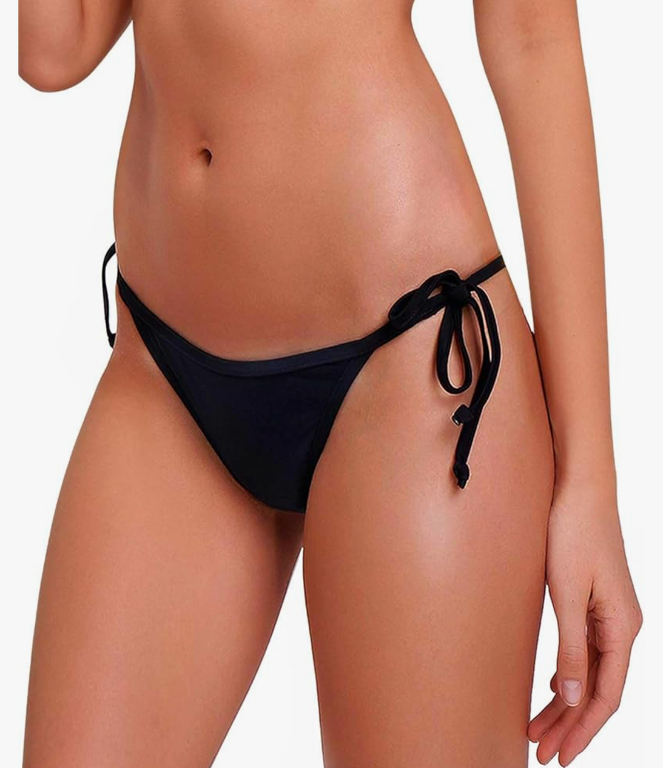 Womens Swimwear Sexy Tie Side Sweet Heart Brazilian Bikini Bottom Hipster Swimsuit Beachwear Swimwear Large