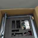 Creality Laser Engraver Machine 10W Output Power, 72W DIY Laser Engraving Machine 0.06mm High Precision Laser Cutter and Engraver for Wood and Metal, Paper, Acrylic, Glass, Leather etc, 17" x 16" (Falcon-10W Basic)