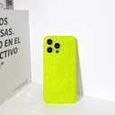 Lovmooful Compatible for iPhone 13 Pro Max Case Clear Cute Flower Floral with Slim Glitter Design for Girls Women Soft TPU Shockproof Protective Girly for iPhone 13 Pro Max Case-Fluorescent Green