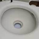 5.3 Gallon Portable Toilet for Camping, with Carry Bag & Detachable Tank, Ideal for Boat, Truck & RV Use, Beige