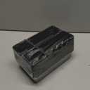 KEMETHY 25 PCS Plastic Drawer Organizers Set, 4 Sizes Vanity Organizer, Makeup and Desk Drawer Organizer Trays, Organization and Storage for Makeup, Bathroom, Kitchen Utensils and Office (Black)