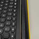 ZAGG Rugged Book Detachable Case and Magnetic-Hinged Keyboard for iPad Air, iPad Air 2, iPad 9.7, iPad 9.7 Pro - Multi-Device Bluetooth Pairing, Backlit Keyboard - USB-C to USB-C Cable Included, Black