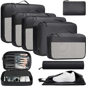 BAGAIL 9 Set Packing Cubes Luggage Packing Organizer for Travel, Suitcase Packing Bags for Travel Accessories