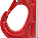 QWORK Welding Hook, Lifting Hook, Painted Finish, 3 Ton Working Load Limit for Tractor, Crane, etc Red 