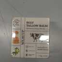 Beef Tallow for Skin, Organic Grass Fed Whipped Beef Tallow Balm, Tallow and Honey Balm with Raw Honey and Beeswax, Nourishing Moisturizer for Face & Body, Natural Skin Care for Soft