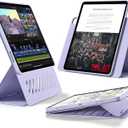 ESR for iPad Air 13 Inch Case (2025/2024) M3/M2, Removable Magnetic Cover, Adjustable Portrait/Landscape Stand with Raised Screen View, 9 Standing Angles, Shift Series, Light Purple