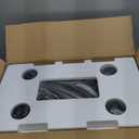 MERACH Vibration Plate Exercise Machine, Curved Vibration Plate for Lymphatic Drainage Weight Loss, Vibrating Plate with Real-Time Calorie Tracking on LED Display, Workout Equipment for Home Women Men (Black)