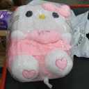 Kitty Plush  Collectible Kitty Plushie Cute Stuffed Animal Toy Adorable Kawaii Doll (Pink 30cm .)
