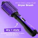 Infinitipro by Conair The Knot Dr. All-in-One Oval Dryer Brush, Hair Dryer & Volumizer, Hot Air Brush