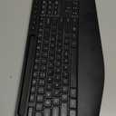 Wireless Keyboard and Mouse Combo- VEILZOR 2.4G Rechargeable Keyboard with Phone Holder, Ergonomic Wrist Rest, 9 RGB Backlit Effects, Silent Keyboard Mouse Set for Windows, Laptop, PC (Black)