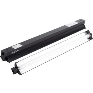 REPTI ZOO T5 HO UVB Lighting Combo Kit, Terrarium Hood Comes with Desert 10.0 UVB T5 Lamp (24W)