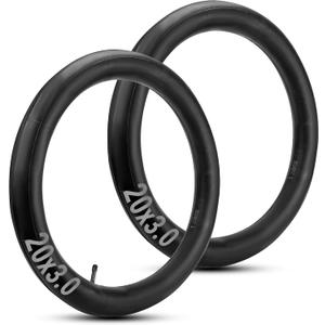 BlueStars Heavy-Duty Bike Inner Tubes with Schrader Valve  Thick Butyl Rubber Replacement for for 1426 Inch Bicycle & E-Bike Tires (2-Pack)