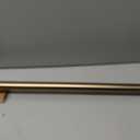 Ivilon Tension Curtain Rod - Spring Tension Rod for Windows or Shower, 36 to 54 Inch. Warm Gold