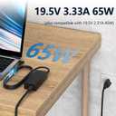 65W 45W AC Power Charger Compatible with HP Probook 450 430 440 445 640 650 G1 G2 G3 G4 G5 G6 G7 G8 PPP009A Laptop Power Supply Adapter Cord