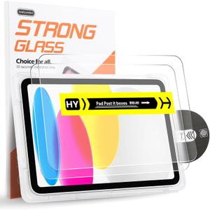 Screen Protector for iPad A16 11 inch 11th/10th Gen, 2 Pack