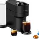 Nespresso Vertuo Pop+ Coffee and Espresso Maker by De'Longhi, Black Matte with Dark Chrome