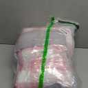 Joyreap 3pcs Christmas Quilt Set King, Pink Xmas Patchwork Design, Lightweight Microfiber Bedspread Coverlet for All Season- 102x88 inches