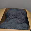 JOLLYVOGUE Dog Bed, Calming Anti-Anxiety Large Dog Bed, Fluffy Donut Cushion for Medium and Large Pets (30"/)