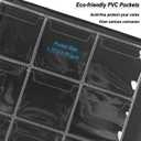 150 Pockets Coin Album, Penny Collecting Book, Souvenir Coins Collection Holder, Ideal for Pressed Pennies Passport, Hobby Coin Collector, Money Specie Display Storage Case (English, Blue)