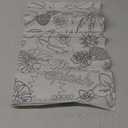 xo, Fetti Pool Party Paper Coloring Tablecloth - 9' x 4.5' | Summer Tablescape, Palm Tree Dinner Party Setting, Kids Birthday Decoration, Cute Tablecover, Beach Table DIY