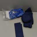 YHK Inflatable Turning Device, Bedridden Turnover Pillow, Prevent Muscle Atrophy with Polyester Removable Pillowcase U-Shaped Multifunctional Turning Pillow, Bedridden Nursing Supplies(Dark Blue)