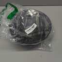 Amyhill Wood Pedestal Decorative Bowl 8 Inch Wooden Distressed Beaded Bowl for Dining Table Centerpiece, Farmhouse, Serving and Home Décor(Black)