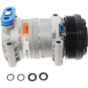 ACDelco Gold 15-22124A Air Conditioning Compressor, Black