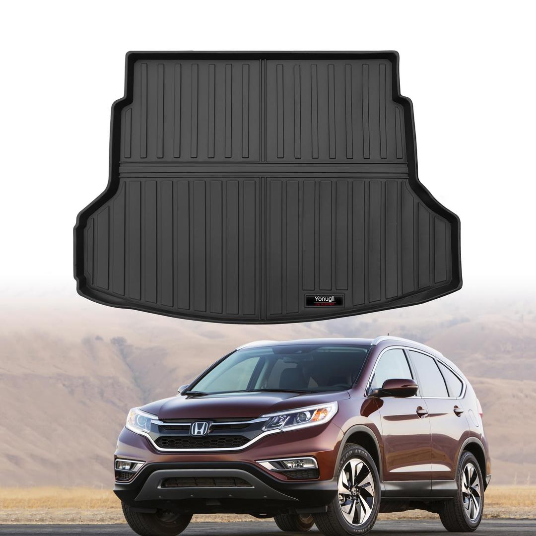 Custom for 2007-2016 Honda CRV Cargo Mats Trunk Liner All Weather TPE Protection Mat Accessories (for 2007-2016 Honda CR-V)