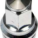 Dorman 611-930 M14-1.50 Wheel Nut Flanged - 21mm Hex, 48.5mm Length Compatible with Select Ford Models, 10 Pack (OE FIX)