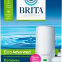 Brita Faucet Mount Water Filter System, White, No-Wait Filtration, Easy Install, Multi-Use Tap Water Filter for Kitchens, Bathrooms & Small Spaces