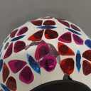 Mosaic Solar Lantern Pendant Light, Waterproof Gazing Ball Globe Hanging Lantern Lights Outdoor Decor for Patio Garden Yard, Home Decor(Butterfly)