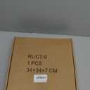 9FT Real Touch Norfolk Pine Garland - Artificial Christmas Garland Fake Green Faux Pine Needles Garland for Table Fireplace Mantle Holiday Home Indoor Outdoor Decor (1PC)