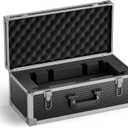 Phenyx Pro Extra Large Size Carrying Case, Customizable Pre-Diced Foam, Aluminum Alloy Sturdy Build, Suitable for Wireless Mic System Storage & Camera Gear Transportation (Extra Large (20.410.27.9 Inch)