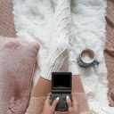 Pcavin Thigh High Socks for Women Cable Knit Over the Knee Boot Socks, Long Warm Leg Warmers Winter