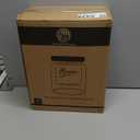 Kitchentoolz Half Gallon Glass Mason Jars with Airtight Push to Close Wooden Lids - Food Storage & Canning Jars with Measurement Markings - Pantry Containers for Flour, Sugar & Dry Goods - 64 oz (4pk)