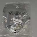 ZIGJOY Baby Transitional Swaddles for Newborns: 0.5 Tog Arms Up Sleep Sack 3-6-12 Months Soft Cotton Shark Fin 2 Way Zipper (Gray)