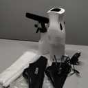 Kiato Window Vacuum Squeegee Cordless, Electric Window Vac, Rechargeable Window Cleaner with 2 X Squeegee (11+ 6.7), Spray/Wipe/Suck, for Cleaning Windows, Mirror, Shower Glass, WC07, 2200mA