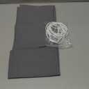 GroundLuxe Organic Grounding Pillowcase in Gray - Queen Size